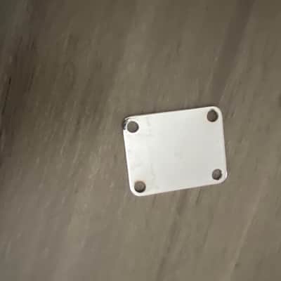 Fender Masterbuilt Custom Shop Neck Plate Masterbuilder Cruz era 2000 Chrome image 11