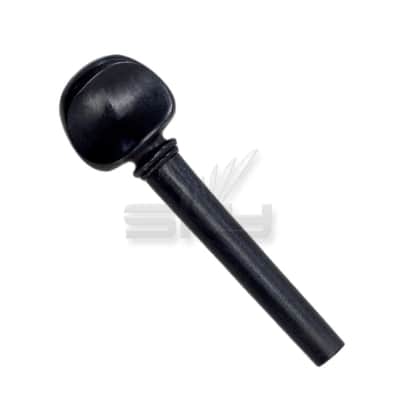 Ebony Violin Tuning Pegs 4/4 Size New High Quality Fiddle Violin Parts Set of 4 image 2