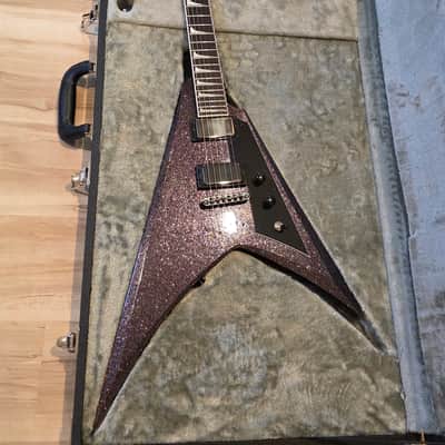 ESP LTD Kirk Hammett Signature Korina KH-V - Black Sparkle MINT Metallica image 2