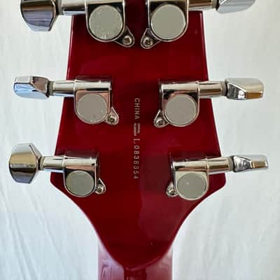 Anthem PST20 LP Style Single Cutaway Electric Guitar 2009 - Translucent Red image 5