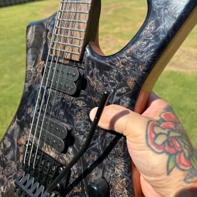 TW Smith Guitars Arch 2025 - Black maple burl Bild 14