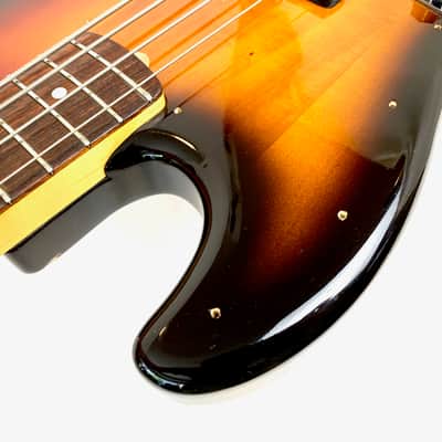Fender Jazz Bass JB-62 Lefty LH 1990-1991 Sunburst image 10