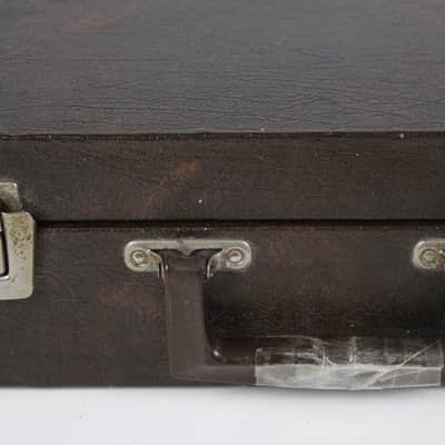 1974 Vintage Gibson L6-S Midnight Special/Les Paul/SG Brown Leather CASE ~CLEAN~ 1970s USA image 3
