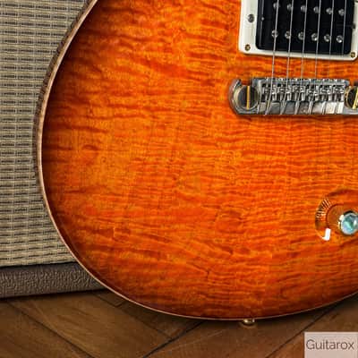 2012 PRS P22 10 Top Black Gold Burst image 7
