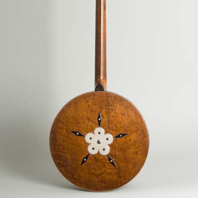 Plectrum Banjo, made by Lyon & Healy, c. 1925, black hard shell case. image 2