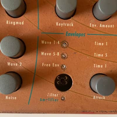 As Is For Parts / Repair Waldorf Microwave XT Rackmount Wavetable Synthesizer 1998 - Orange image 6