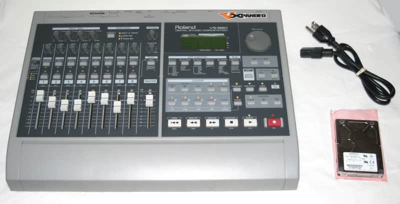 Roland VS-880 Digital Studio Workstation w/ VS8F-1 Effect Expansion Board & Spare Hard Drive - Works image 1