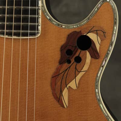 rare 1996 Ovation Viper EA68-7LTD Natural 30th Anniversary image 7
