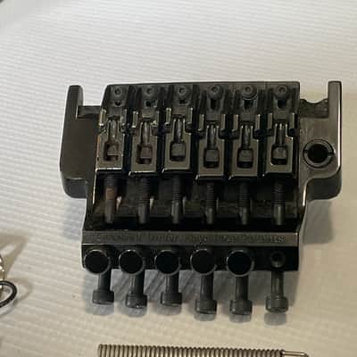1990's Japan Ibanez RG Series Black Original Edge Floyd Rose Tremolo Bridge Vibrato image 4