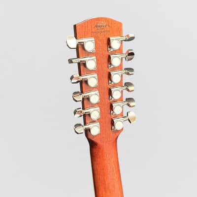Alvarez AD60 12 String Dreadnought Acoustic Guitar - Natural image 7