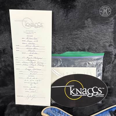Knaggs Kenai HB T1 2025 Charcoal / Blue Burst - DEMO MODEL image 11