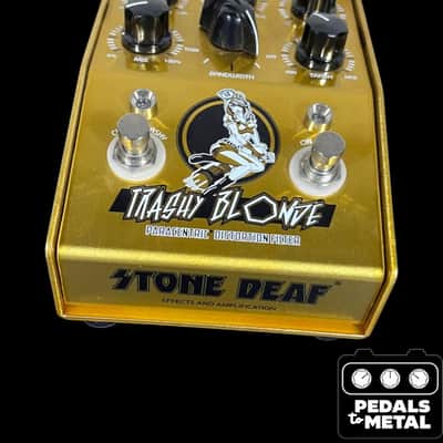 Stone Deaf FX Trashy Blonde Overdrive/Distortion 2010s - Gold - X16682 image 3