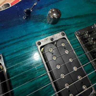 Ibanez RG421AHM Blue Moon Burst + Gig Bag + Strap + Accessories – Excellent Condition image 8