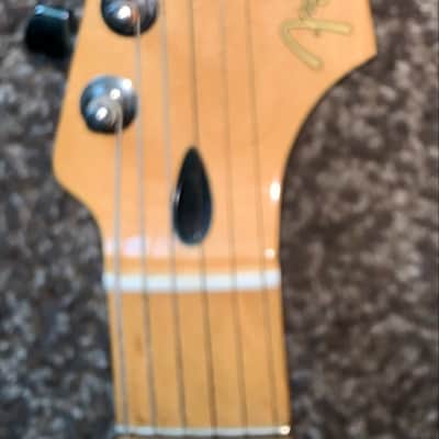 2020 Fender Player Stratocaster with Maple Fretboard electric guitar black image 2