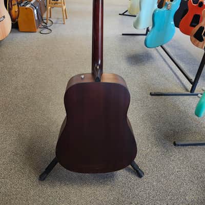 Used Fender CD-100 L/H Left-Handed Acoustic Guitar - Natural w/ Hard Case image 10