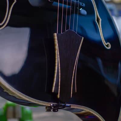 Rancourt History’s Legacy Collection 16" Acoustic Teardrop Archtop 2018 - Black Gloss Top / Natural Body and Neck image 9