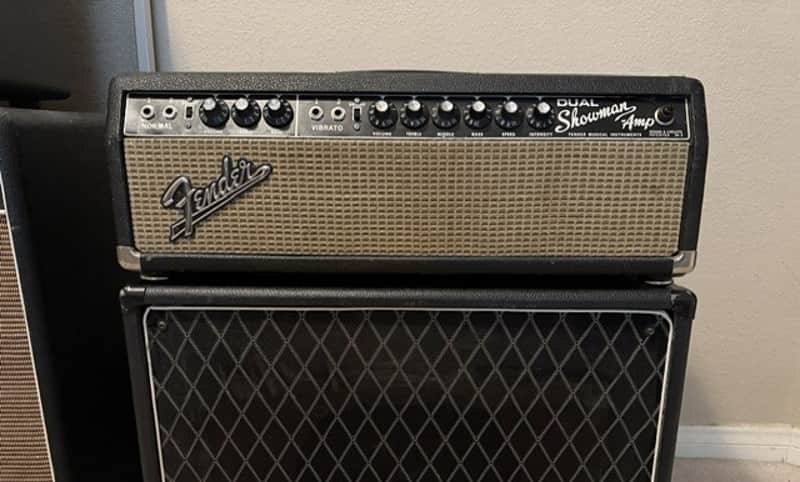 Fender Dual Showman 2-Channel 85-Watt Guitar Amp Head