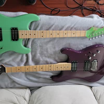 ESP Strat MIJ Domestic Market 2000s - Sea Foam Green image 11