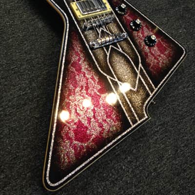 Ibanez DT-420 Destroyer Custom Metal Flake image 2