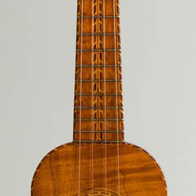 Kumalae  Style 5 Soprano Ukulele,  c. 1920, original black hard shell case. image 8