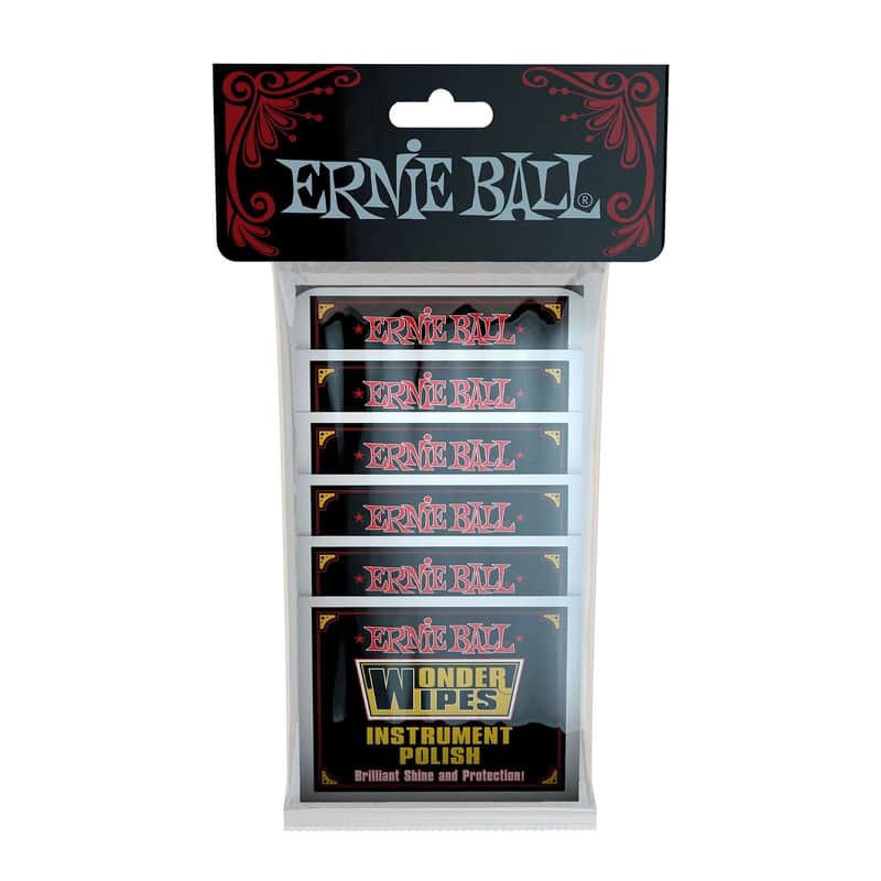 Ernie Ball 4248 Wonder Wipes Guitar Body Polish (20 Pack) image 1