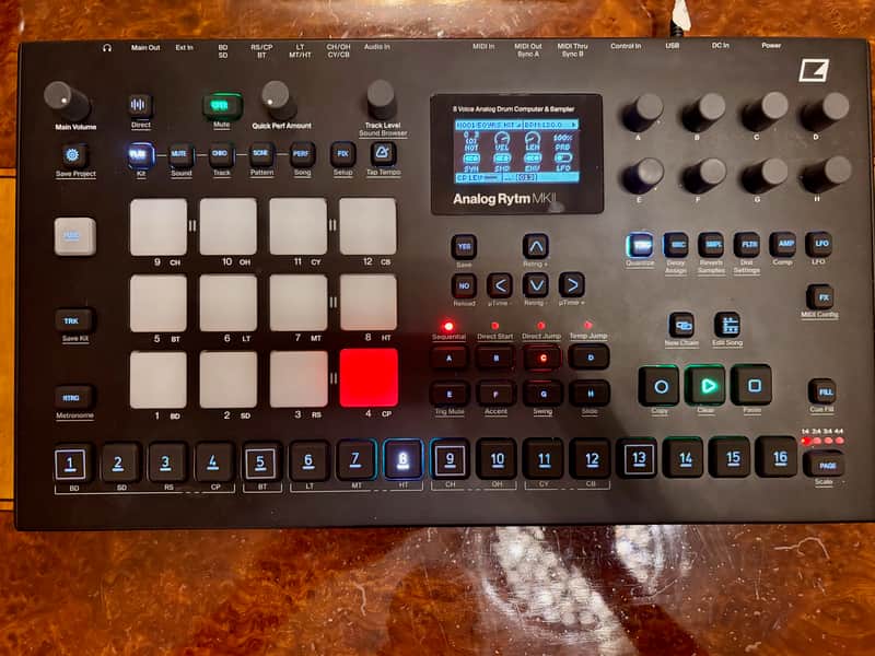 Elektron Analog Rytm MkII 2020 - Black Bild 1