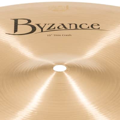 Meinl Byzance Traditional Thin Crash Cymbal 15 image 5