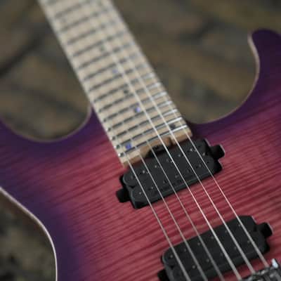 ESP USA M-II HT SD RM - Cranberry Burst - Demo image 17