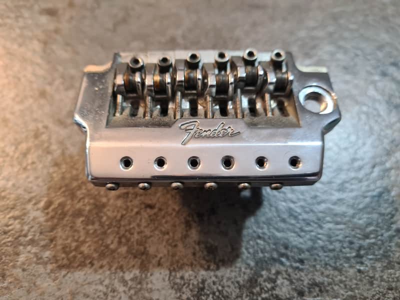 Fender Japan Contemporary Stratocaster System 1 fine tuner Tremolo bridge 1980s Vintage  MIJ image 1