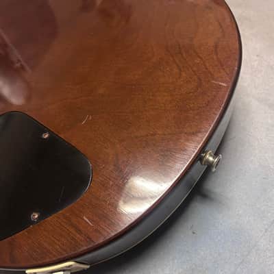 1975 Aria Mach 1 Les Paul Style Guitar Sunburst w/OHSC RARE SET NECK MODEL image 9