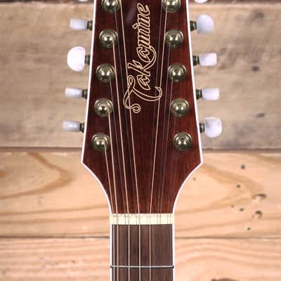 Takamine GJ72CE 12-String Acoustic/Electric Guitar Brown Sunburst image 6