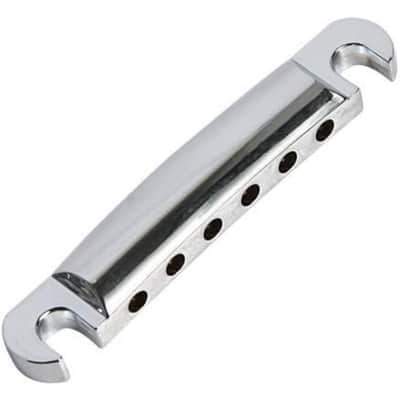 Guitar Tune-O-Matic Bridge and Stop Bar Tailpiece with Anchors and Studs Set for Epiphone Les Paul LP SG Style 6 String Electric Guitar,Black image 3