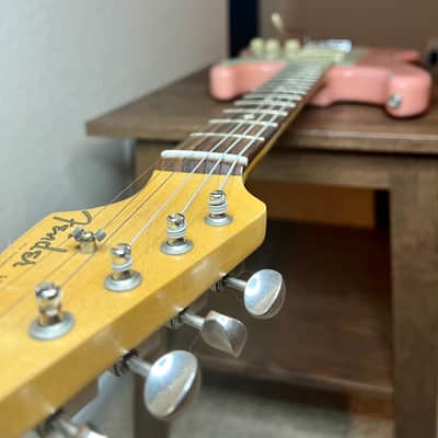 Fender Stratocaster Shell Pink Relic MJT image 3