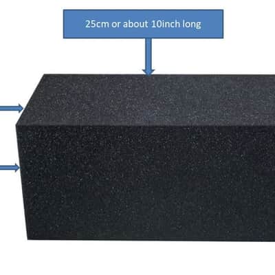12-Pack 10" x 5" x 5" Acoustic Foam Bass Traps, Corner Sound Absorption Panels for Studio & Room Acoustic Treatment image 2