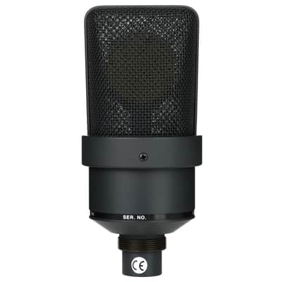 Neumann TLM 103 Condenser Microphone (Black), Mic Stand, Pop Filter, AT ATH-M20X Bundle image 2