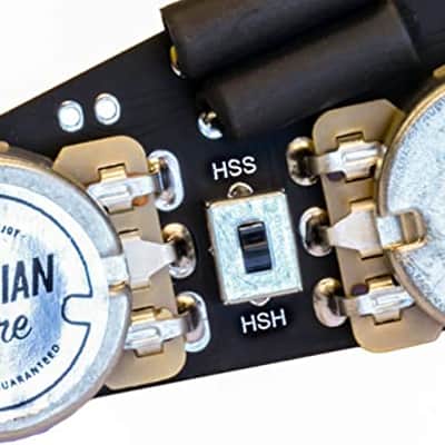 Obsidian Wire HSS/HSH GEN2 5-Way Switch Solderless Wiring Harness for Strat image 3