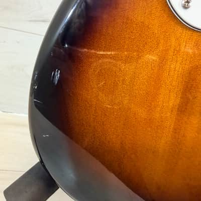 AXL S-Type Strat-Style Electric Guitar – 3-Tone Sunburst image 3