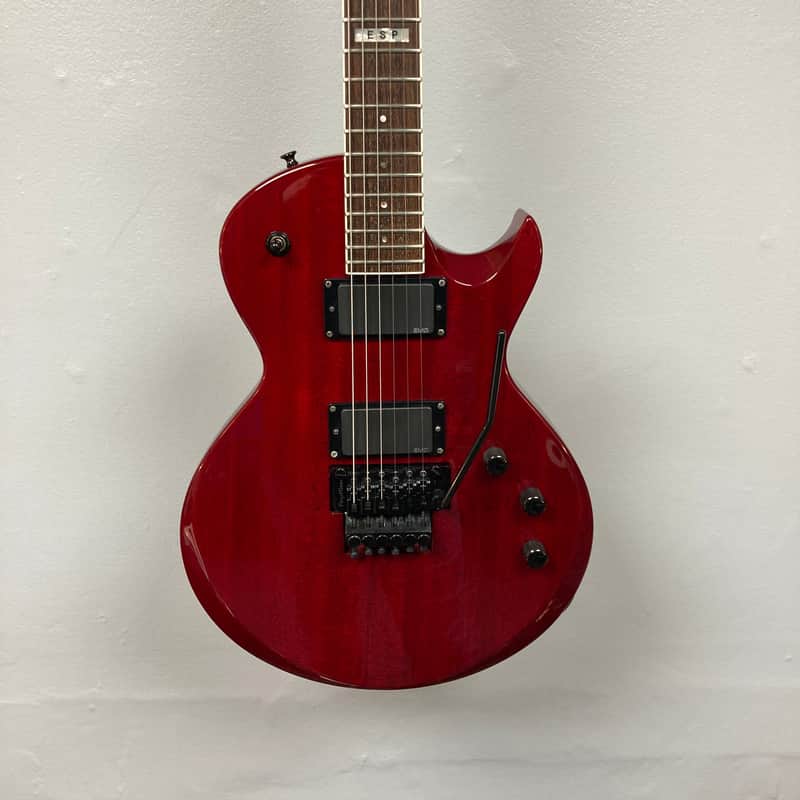 ESP Eclipse 1995 See Thru Red w/Case image 1