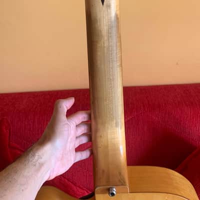Dale Unger's American Archtop VINTAGE, OVAL, 7 STRING, American Dream 1996 - Natural Bird's Eye Maple image 8