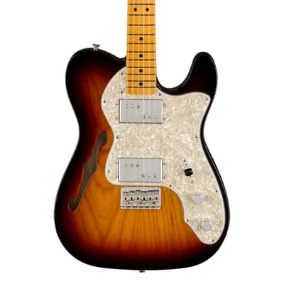 Fender American Vintage II 1972 Telecaster Thinline - Maple Fingerboard, 3-Color Sunburst image 1