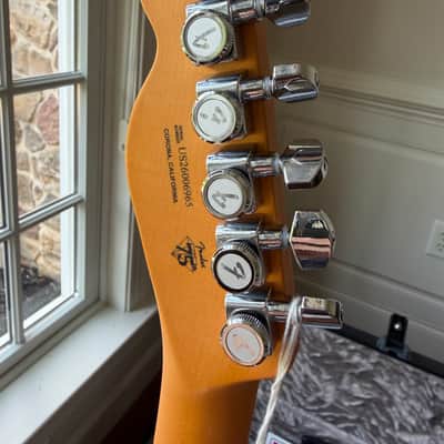2026 Fender American Ultra II Telecaster Maple - Avalanche White image 9