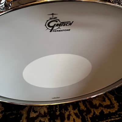 Gretsch GAS42514-GB Gergo Borlai Signature 4.25x14" Brass Snare Drum - Brass image 6