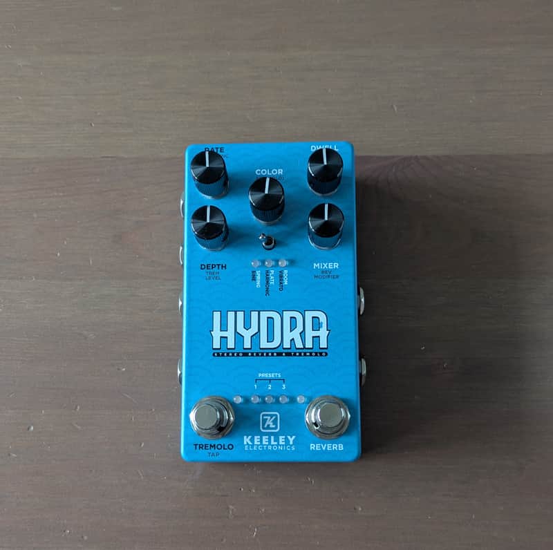 Keeley Hydra Stereo Reverb & Tremolo