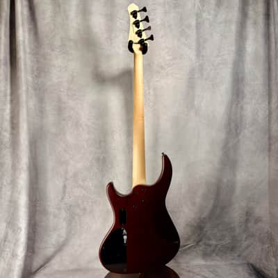 MTD Kingston Saratoga Deluxe 4 V2, Deep Cherry Burst image 7