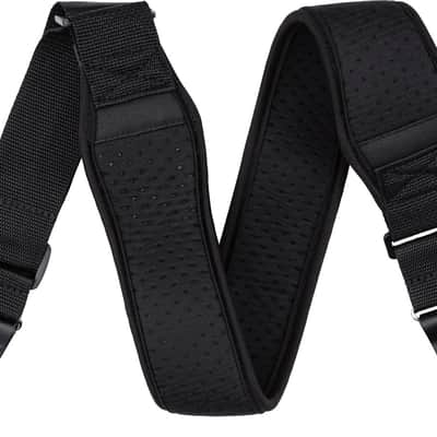 Fender Swell Neoprene Guitar Strap, Ultimate Comfort, 2" Wide, Black image 7