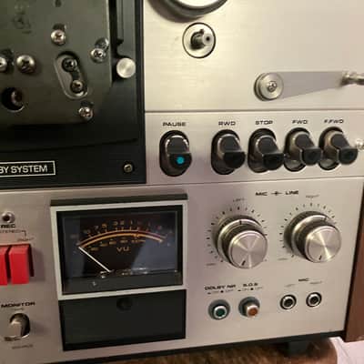 PLEASE READ!!! Akai GX-600DB DOLBY 1/4" 10.5 inch 2-Channel 4-Track Reel to Reel Tape Deck Recorder 1976 - 1979 - Silver image 3
