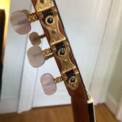 Greg Brandt classical guitar ( Spruce top, Indian Rosewood back & sides ) 1991 - lacquer image 6