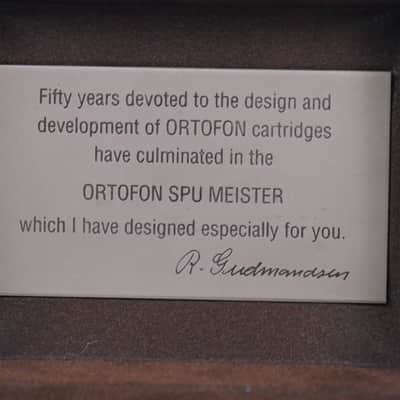 Ortofon SPU Meister GE R.gudmandsen MC Cartridge In Excellent Condition image 11