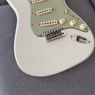 Fender Custom Shop 1964 Stratocaster, Journeyman Relic 2026 Aged Olympic White image 3