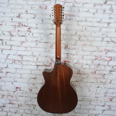 Taylor - 354ce - 12 String Acoustic-Electric Guitar -Sapele/Sitka - V-Class Bracing - Natural - with  Hardshell Case - x5043 (354ce-3) image 9